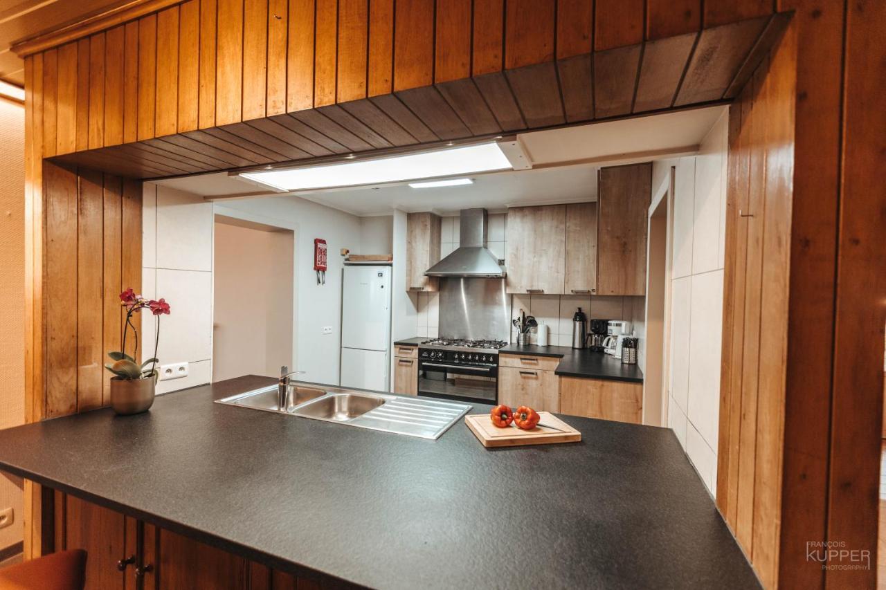 Le Loup Gris - 35 pers - Vue-Wellness, Butgenbach-Malmedy Villa Eksteriør billede