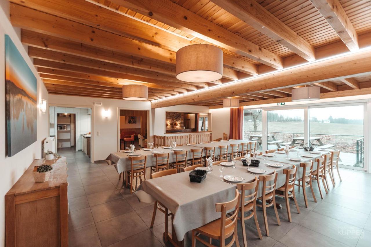Le Loup Gris - 35 pers - Vue-Wellness, Butgenbach-Malmedy Villa Eksteriør billede