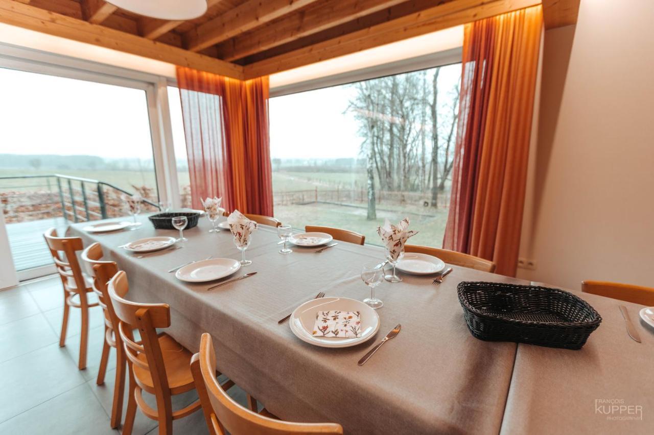 Le Loup Gris - 35 pers - Vue-Wellness, Butgenbach-Malmedy Villa Eksteriør billede